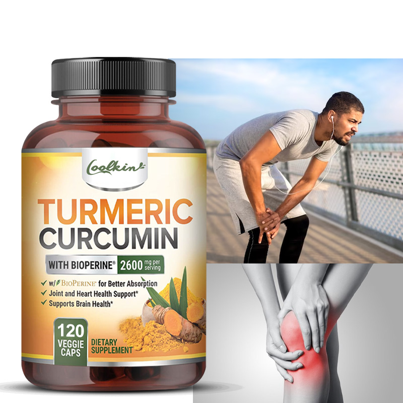 Turmeric Curcumin Capsule - Kapsul Kurkumin, dukungan sendi alami dengan