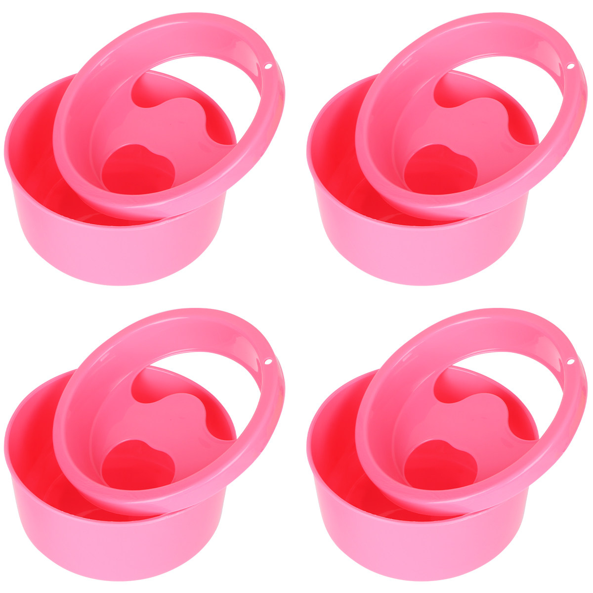 Nutrition & Fitness Station - 4Pcs Mangkuk Perendam Kuku Heavy Duty
