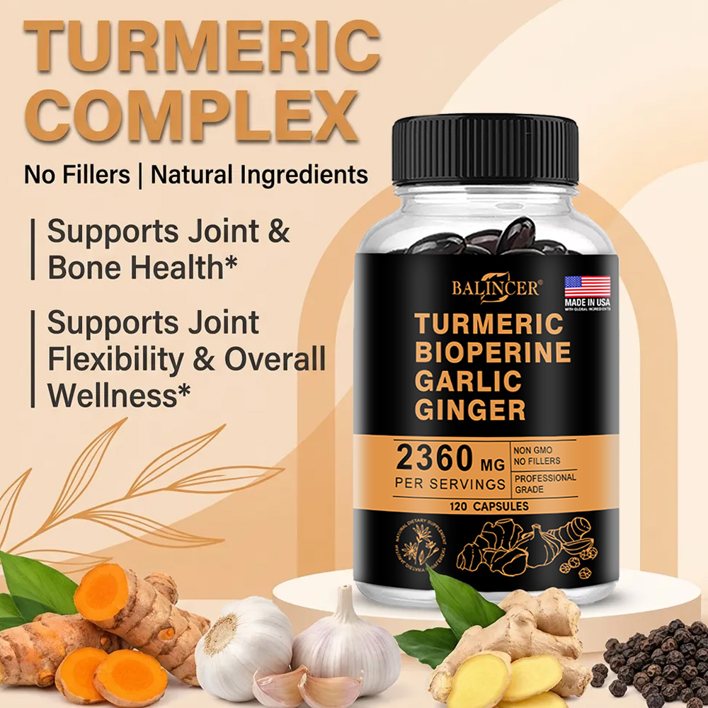 Kapsul Kunyit Jahe 2360mg deng - Turmeric Curcumin Capsule ulasan dan harga