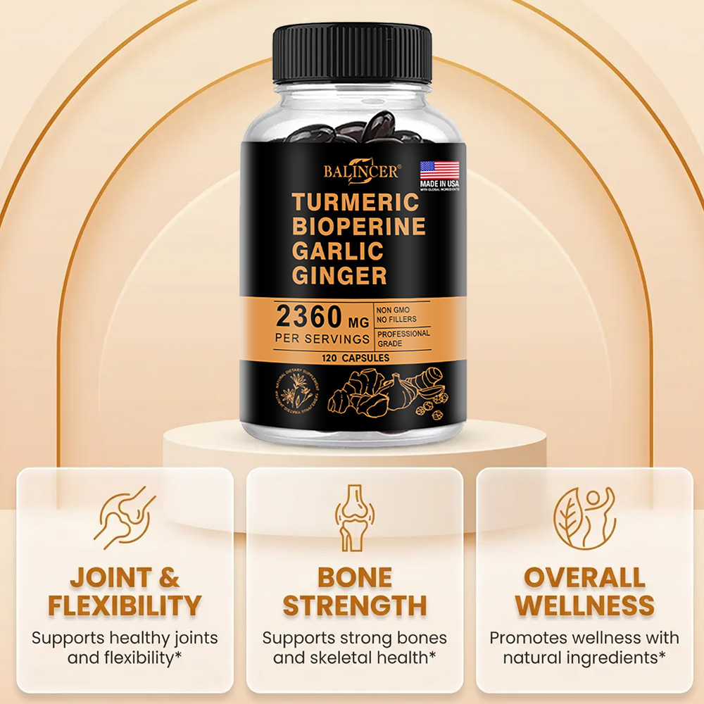 Kapsul Kunyit Jahe 2360mg deng - Turmeric Curcumin Capsule ulasan dan harga