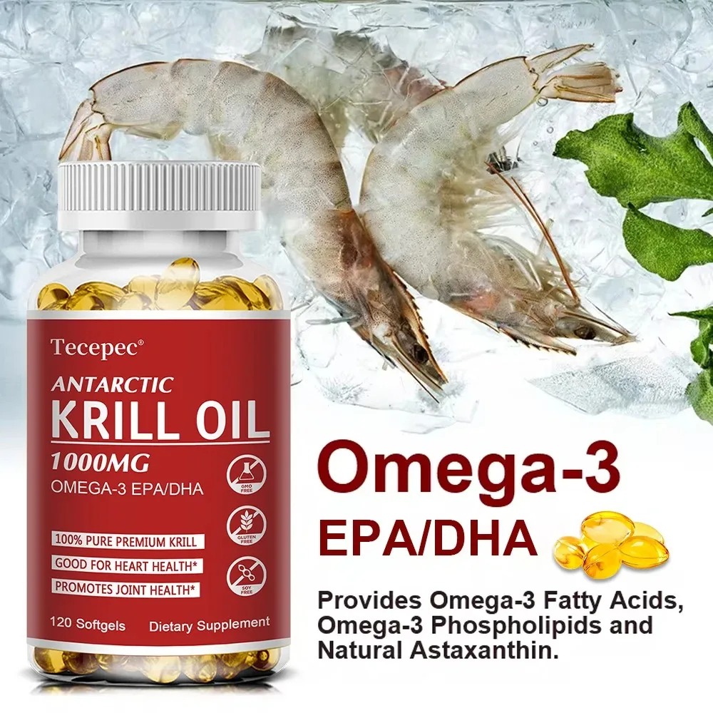 Kapsul Minyak Krill Antartika  - Krill Oil Supplement ulasan dan harga