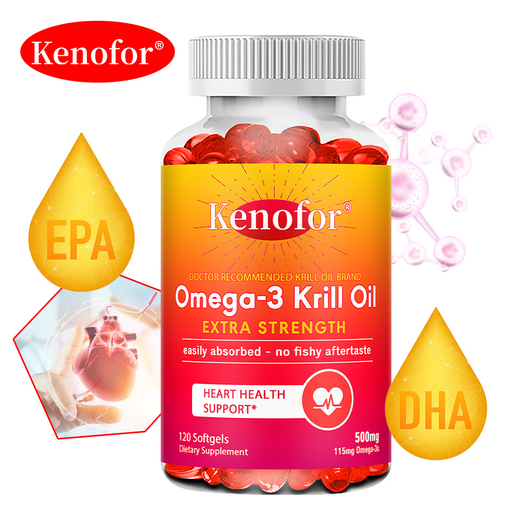 Minyak Krill Antartika 500mg S - Krill Oil Supplement ulasan dan harga