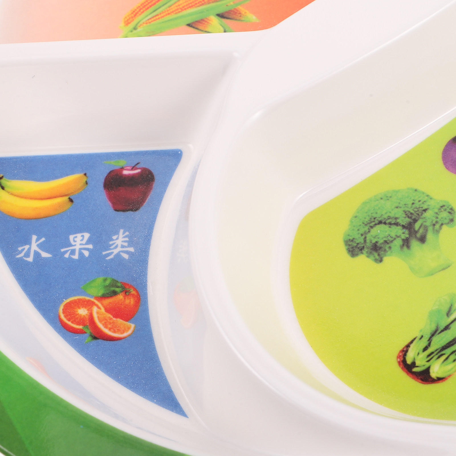 Piring Terbagi 4 Bagian untuk  - Nutrition & Fitness Station ulasan dan harga