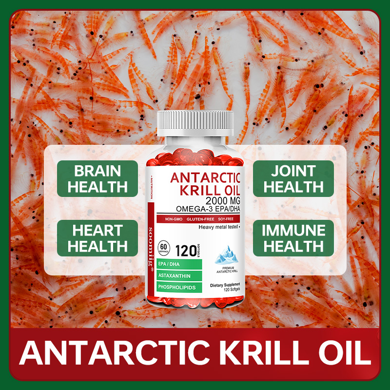 Kapsul Minyak Krill Antartika  - Krill Oil Supplement ulasan dan harga