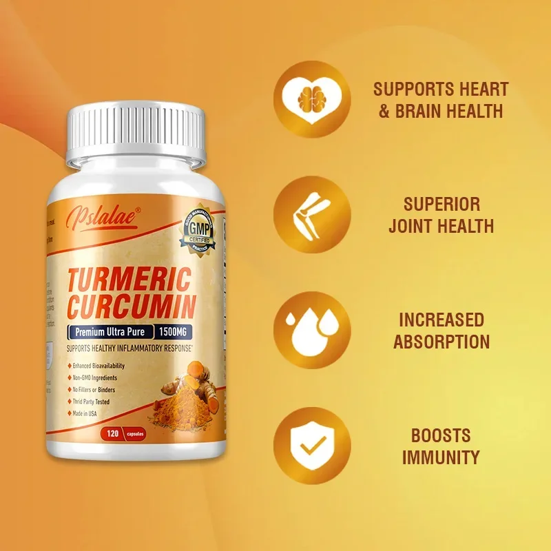 Kunyit Kurkumin - Antioksidan, - Turmeric Curcumin Capsule ulasan dan harga