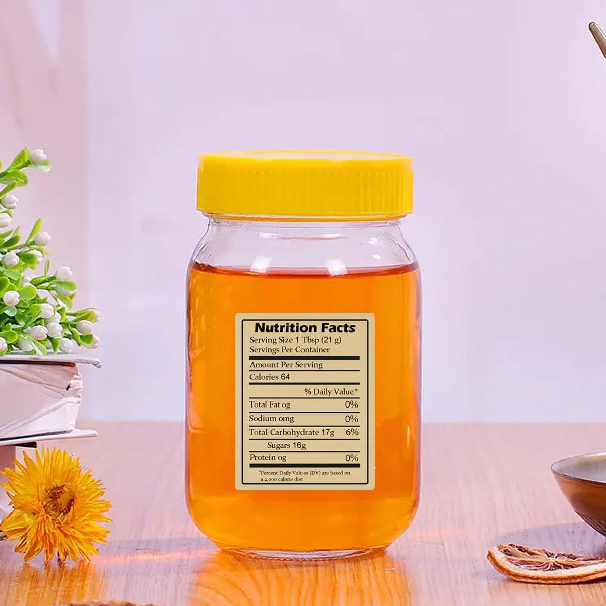 600pcs Label Madu Kraft Pereka - Nutrition & Fitness Station ulasan dan harga
