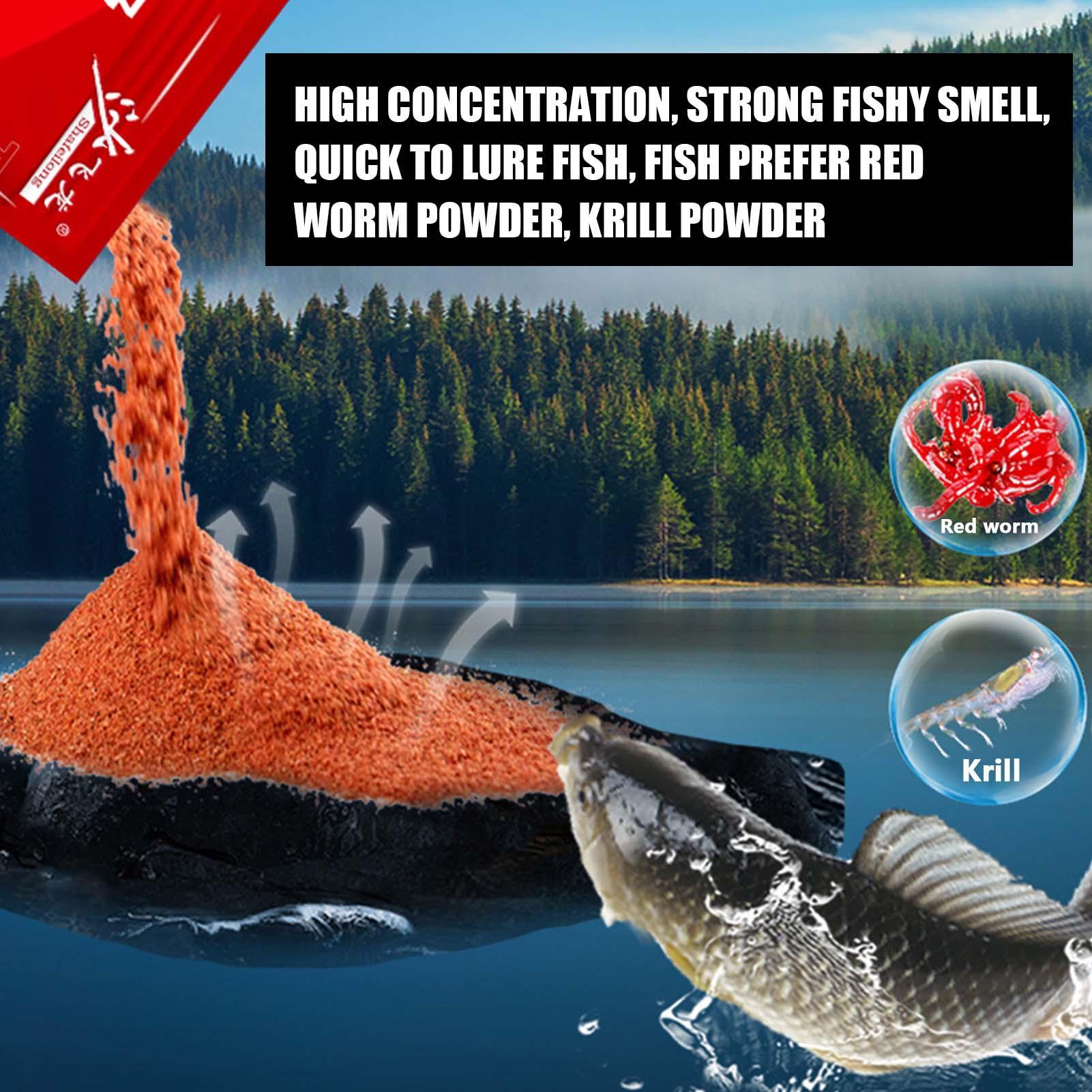 30G Bubuk Aroma Cacing Merah P - Krill Oil Supplement ulasan dan harga