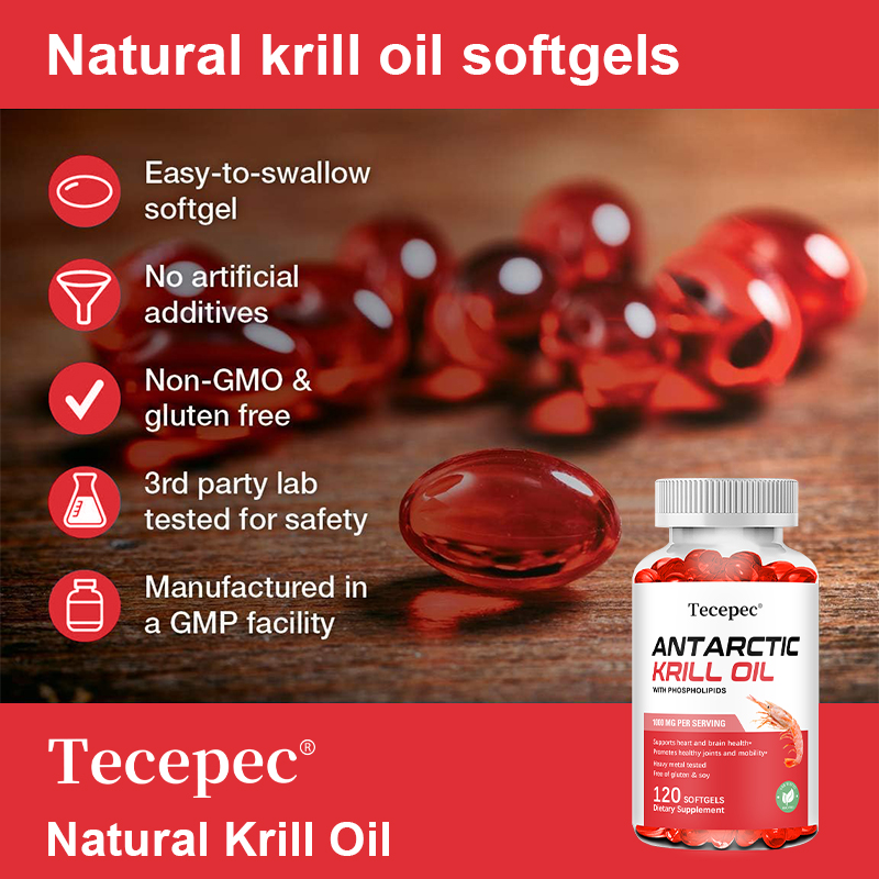 Minyak Krill Antartika 1000mg  - Krill Oil Supplement ulasan dan harga