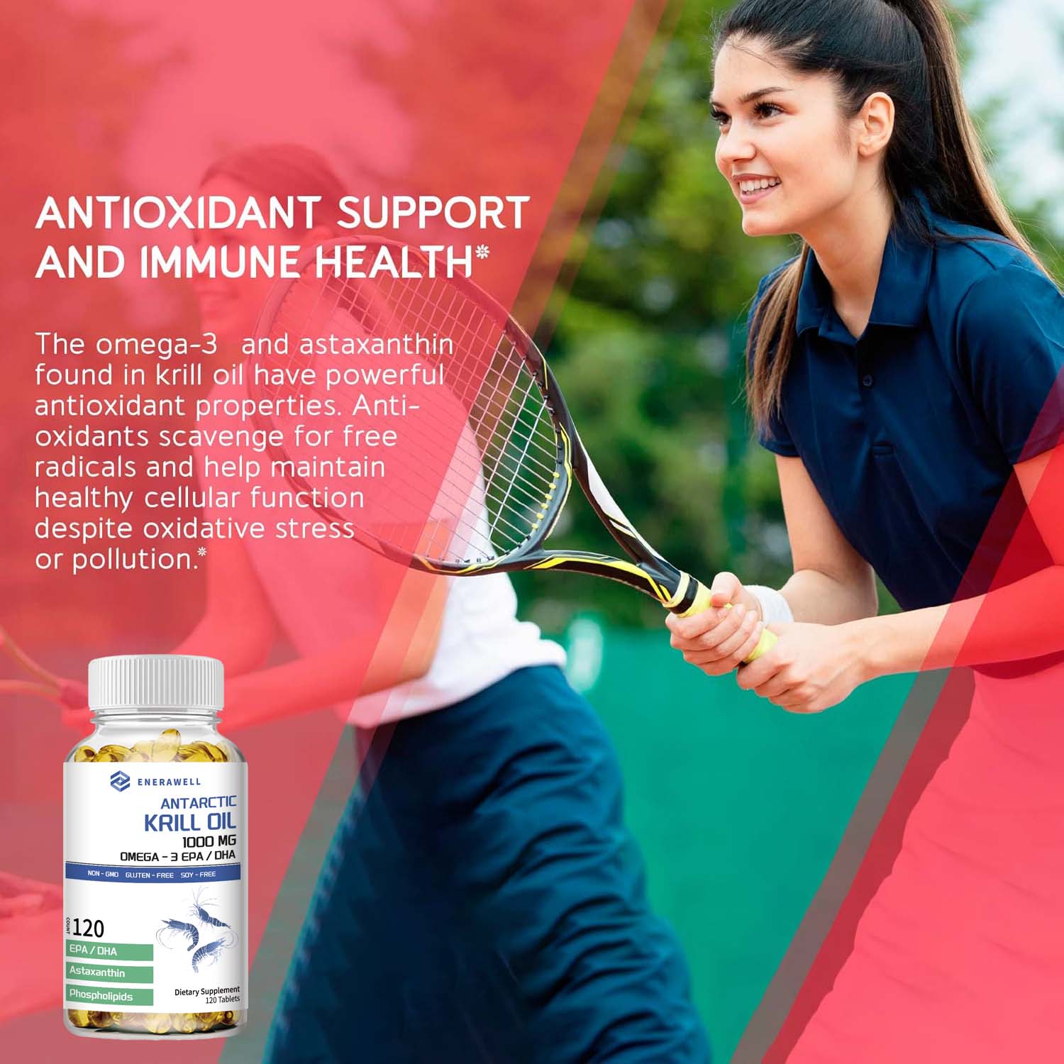 Kapsul Minyak Krill Antartika  - Krill Oil Supplement ulasan dan harga