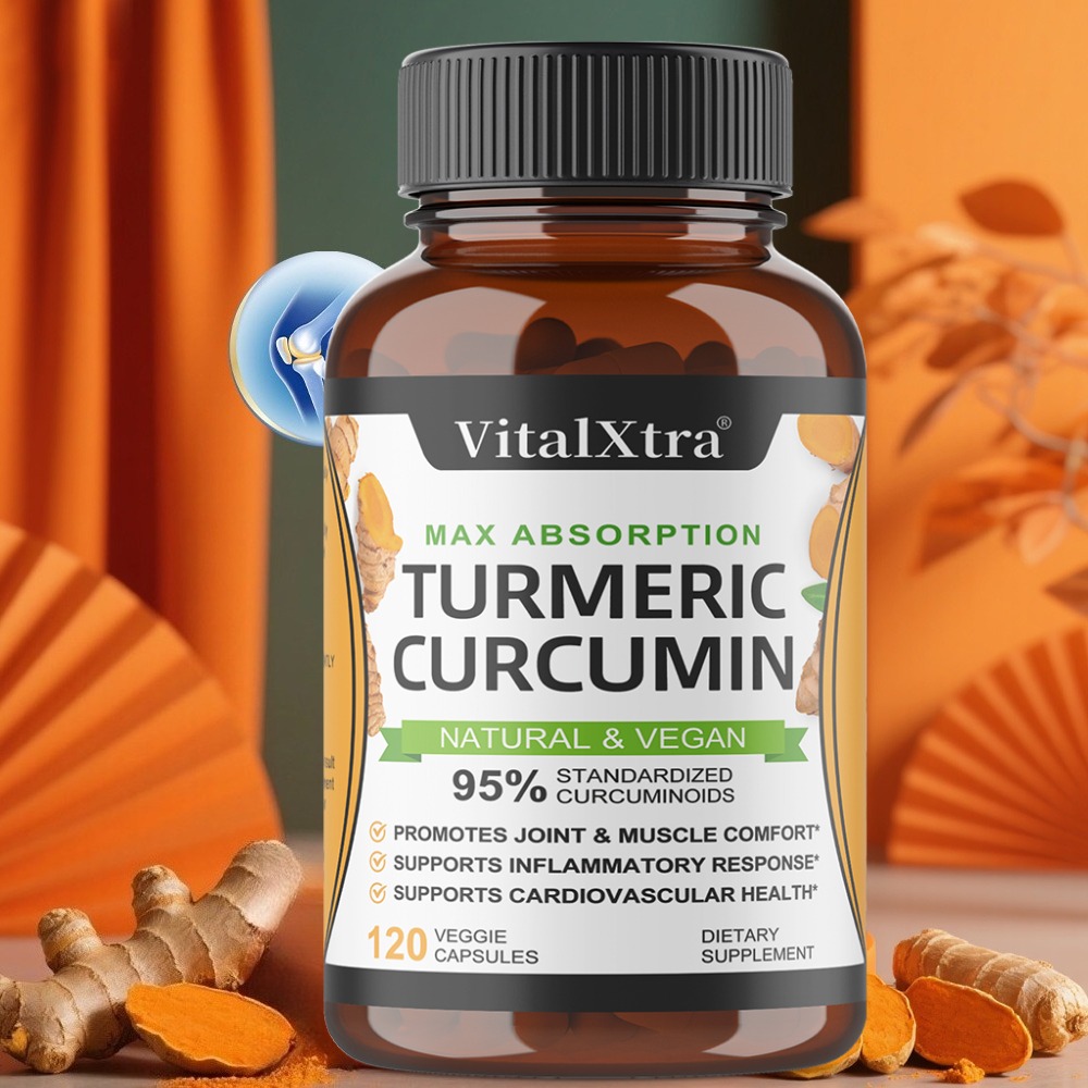 Kapsul Kunyit Kurkumin dengan  - Turmeric Curcumin Capsule ulasan dan harga