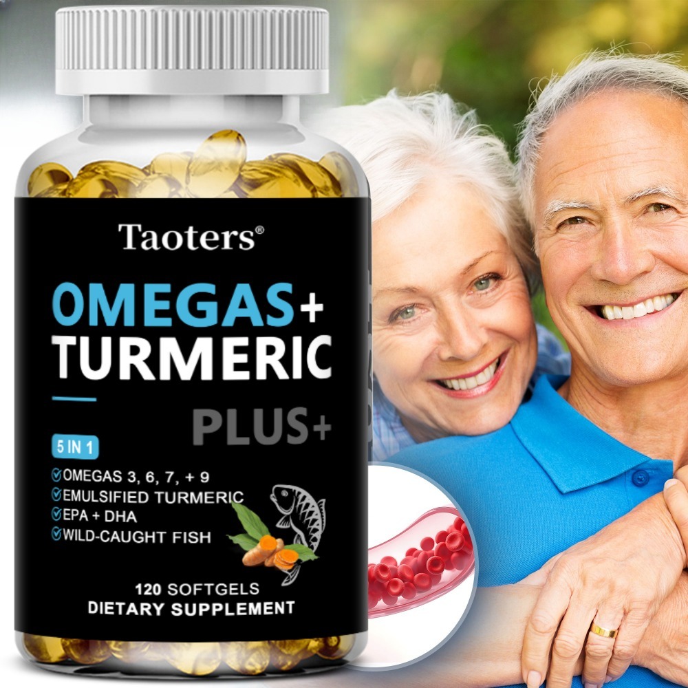 Suplemen Omega 3 6 9 Plus - Ke - Turmeric Curcumin Capsule ulasan dan harga