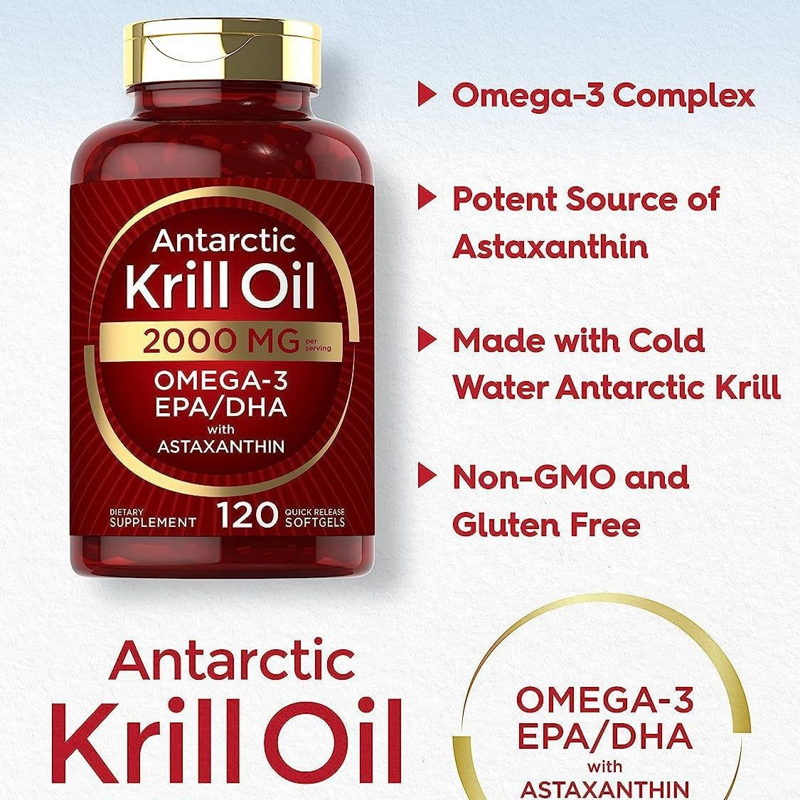 Kapsul lunak minyak krill mele - Krill Oil Supplement ulasan dan harga